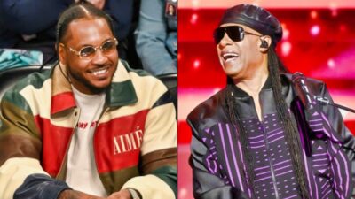 Carmelo Anthony Reveals Wild Conversation With Stevie Wonder