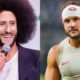 Colin Kaepernick speaking at event and Nick Bosa in 49ers shirt