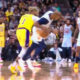 Things Got Pretty Ugly As D'Angelo Russell Committed A Hard Foul On Chris Paul After Getting Elbowed By The Spurs Star