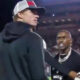 Deion Sanders Jr. confronting a ball boy