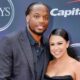 Derrick Henry and Adrianna Rivas attend the 2021 ESPY Awards