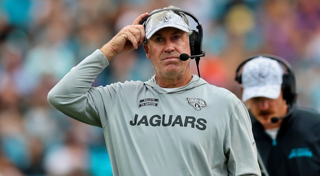 Head coach Doug Pederson of the Jacksonville Jaguars 