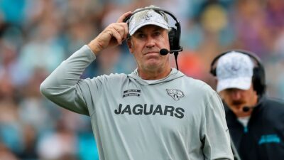 Head coach Doug Pederson of the Jacksonville Jaguars