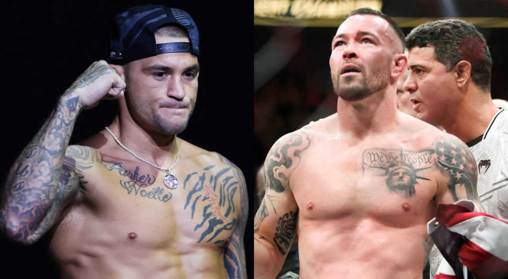 Colby Covington drops bombshell on Dustin Poirier