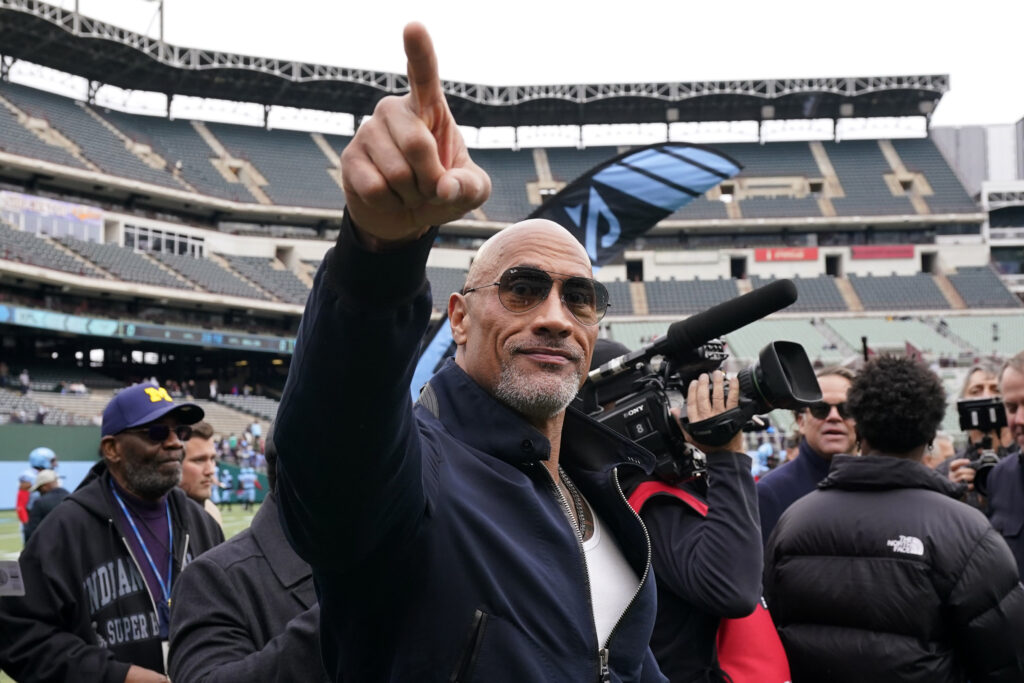 Dwayne Johnson's early days in football