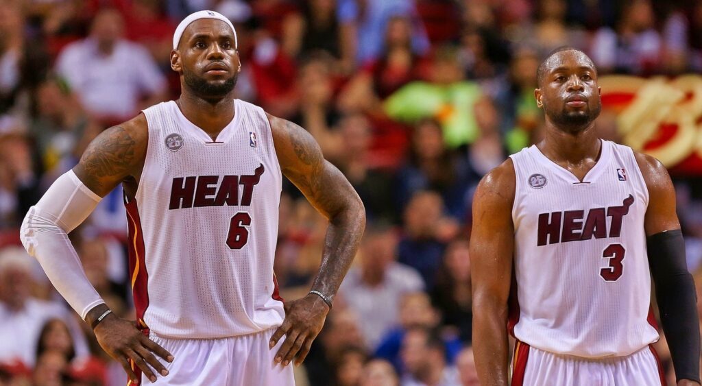 Dwyane Wade shared the story of almost leaving the Heat until LeBron James convinced