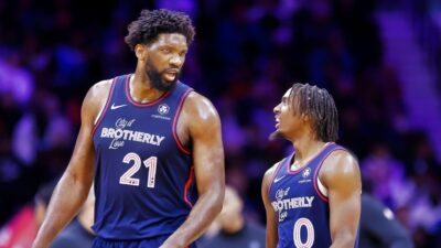 Joel Embiid became frustrated after Tyrese Maxey called him out in board meeting