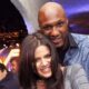 Lamar Odom and Khloe Kardashian hugging