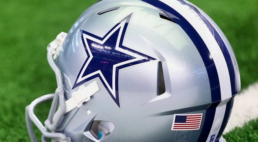 Photo of Dallas Cowboys helmet for article on Will Grier