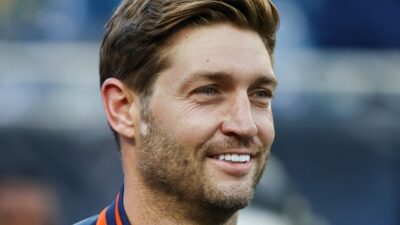 Jay Cutler smiling