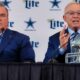 Jerry Jones and Mike McCarthy at press conference