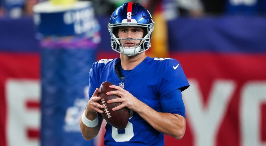 Daniel Jones in uniform