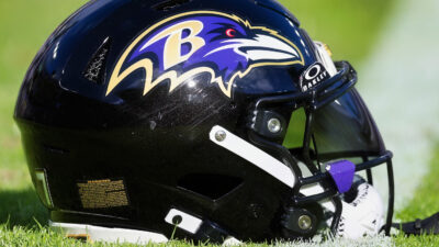 Baltimore Ravens helmet