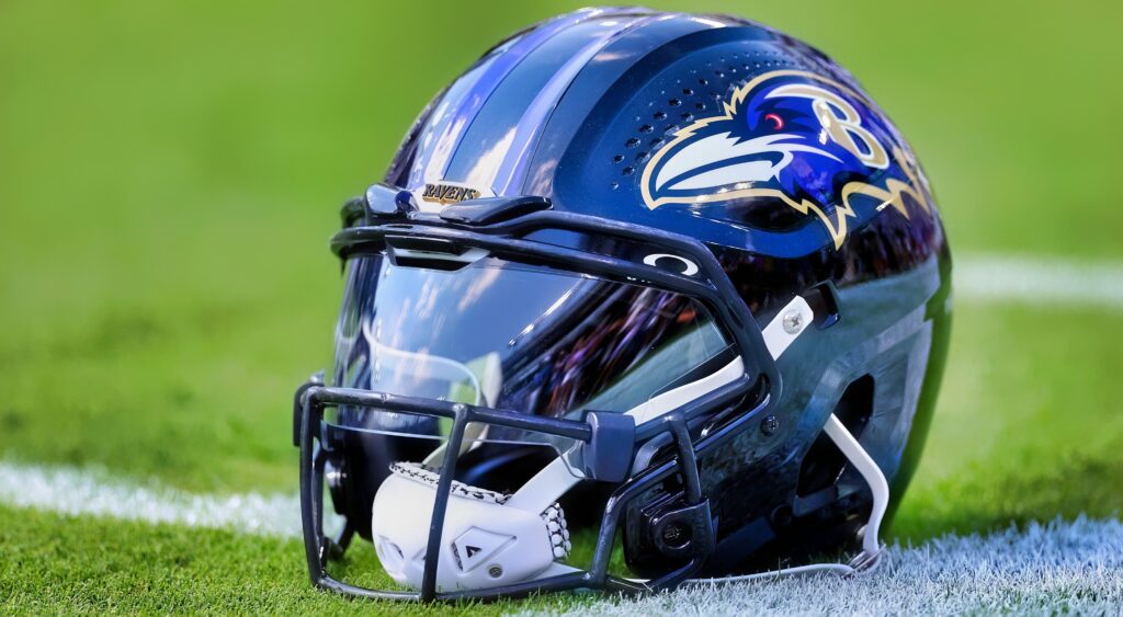 Baltimore Ravens helmet 