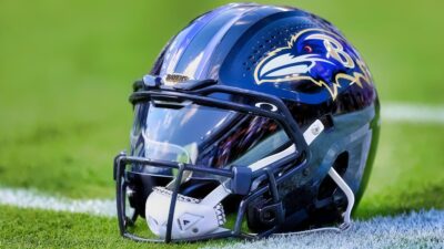 Baltimore Ravens helmet