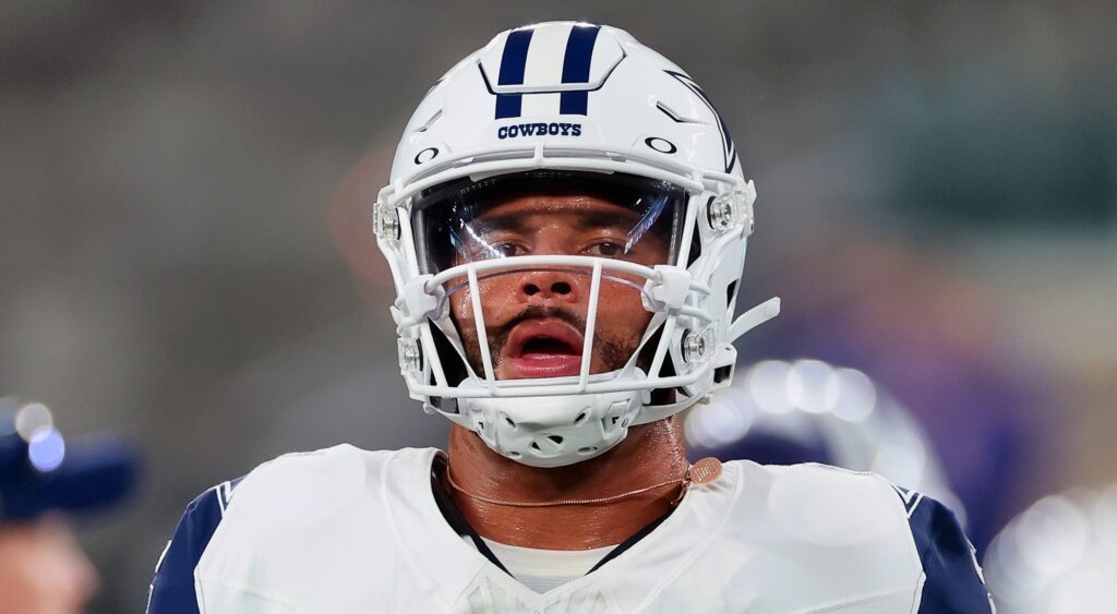 Dak Prescott in uniform