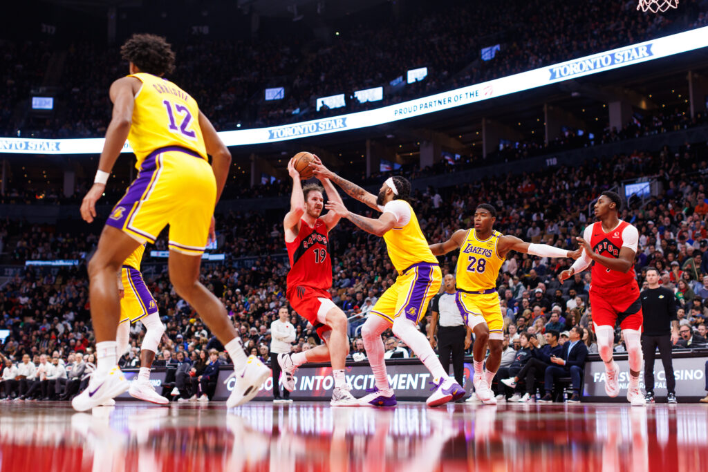  Lakers vs Raptors ft. Anthony Davis 