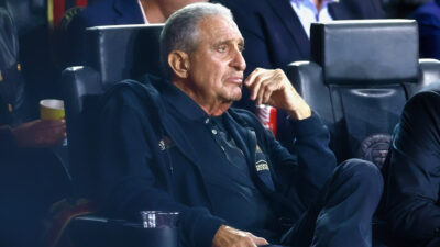 Arthur Blank sitting