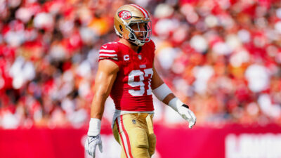 Nick Bosa in 49ers gear