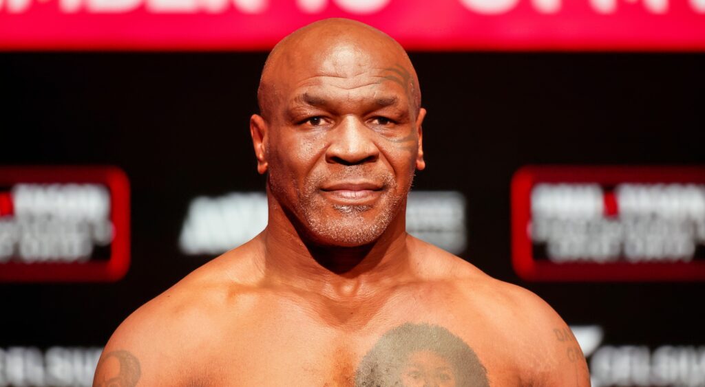 Mike Tyson weighing in for Jake Paul VS Mike Tyson