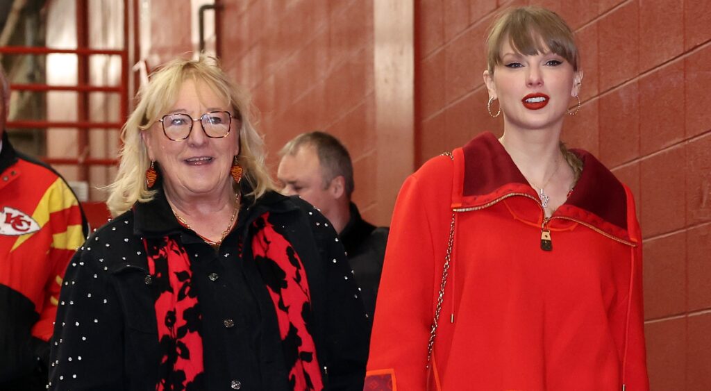 Taylor Swift at the Chiefs game