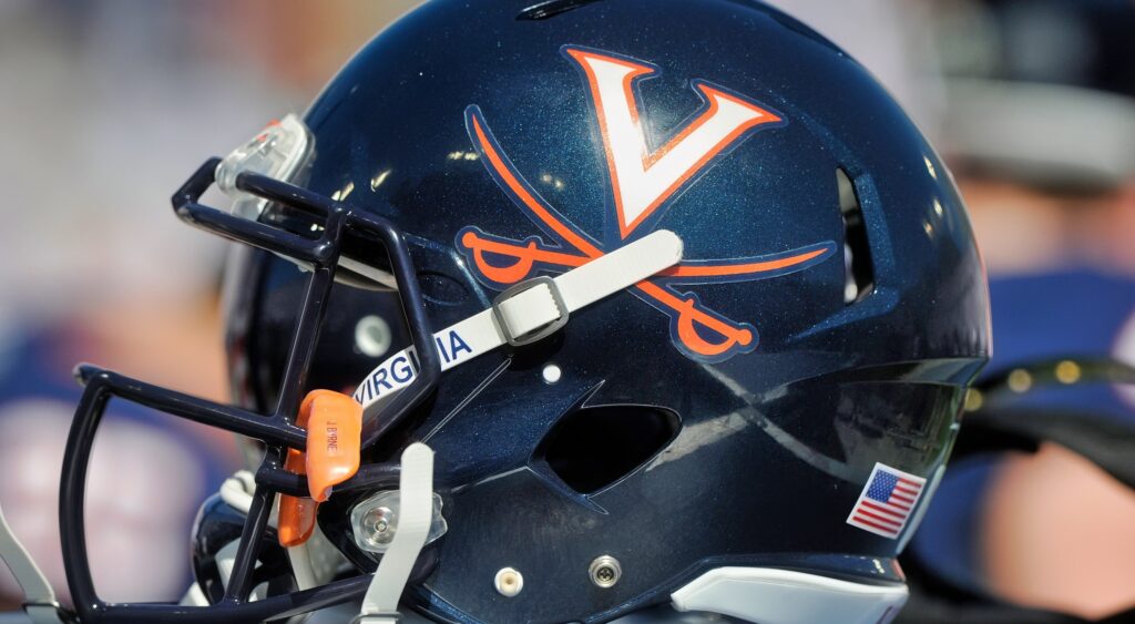 Virginia Cavaliers helmet