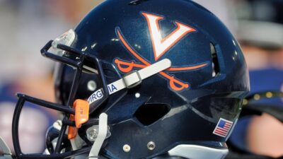 Virginia Cavaliers helmet