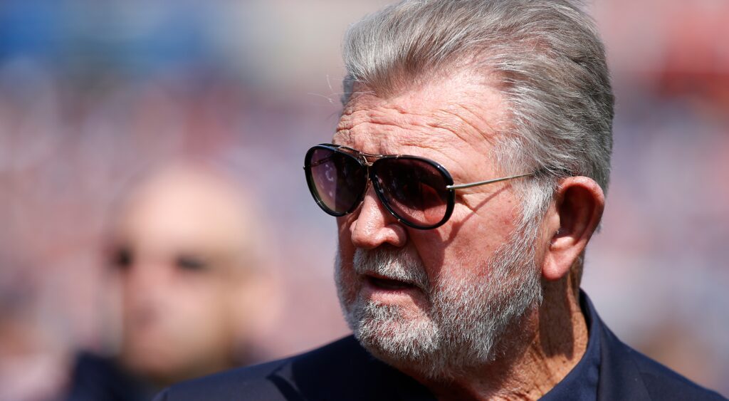 Mike Ditka in sunglasses