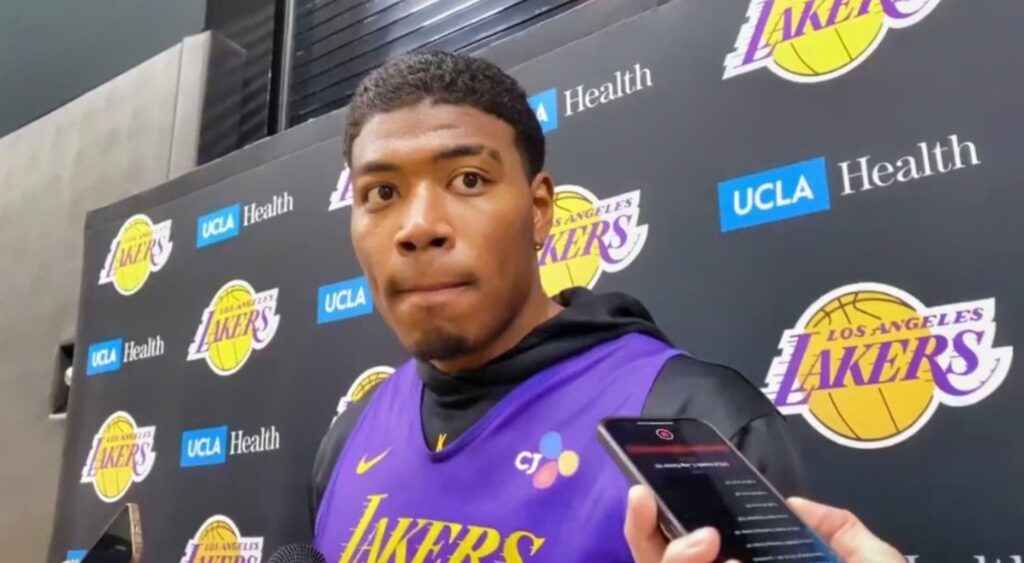 Rui Hachimura opens up facing the Nuggets