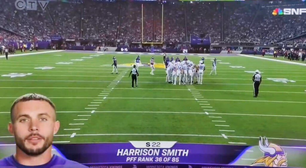 Harrison Smith SNF player intro