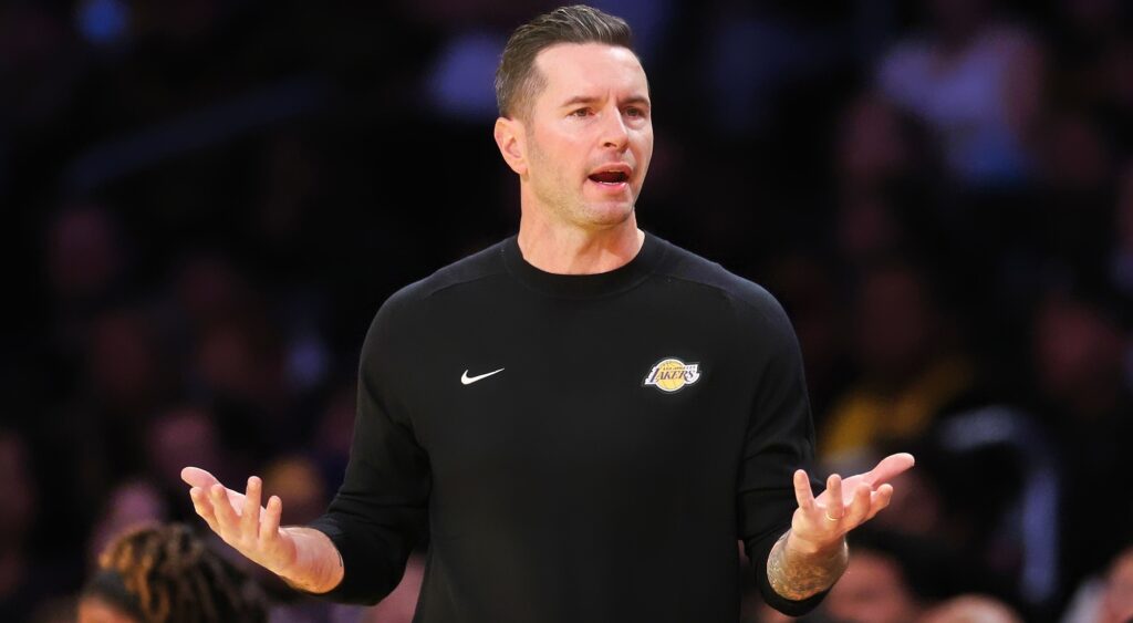 JJ Redick reflected on Max Christie's foul during the loss to the Thunder