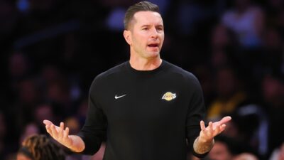 JJ Redick reflected on Max Christie's foul during the loss to the Thunder