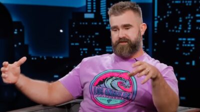 Jason Kelce on talk show