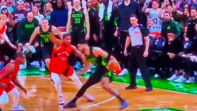 Jayson Tatum' Slow-Mo Video Exposes Celtics Star Of Traveling Just Before Taking The Shot