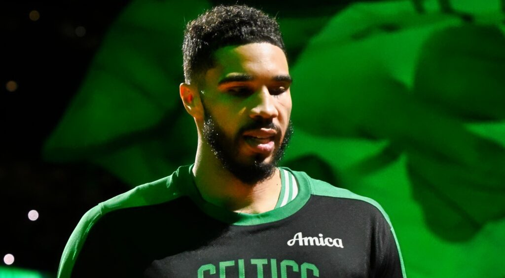 Jayson Tatum recalled his wish to be drafted by the Lakers