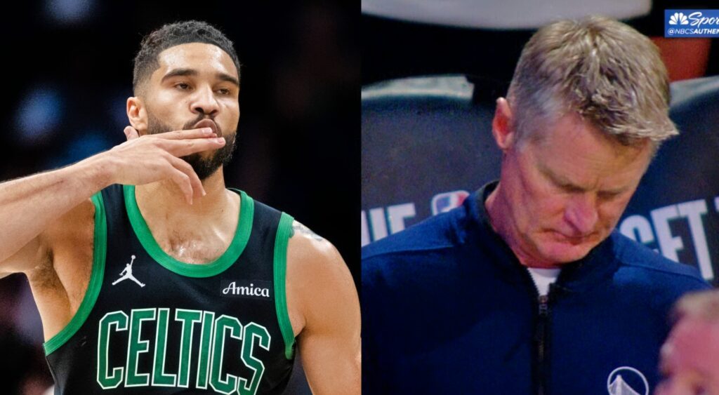 Celtics fans boo Steve Kerr for benching Jayson Tatum in Olympic