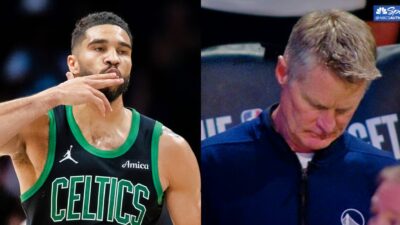 Celtics fans boo Steve Kerr for benching Jayson Tatum in Olympic