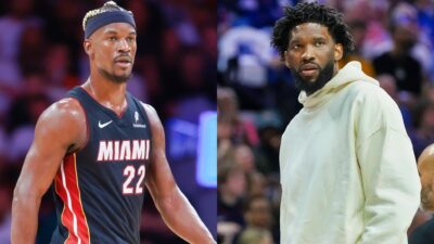 Joel Embiid praised Miami Heat star Jimmy Butler after Butler's impressive performance against the 76ers