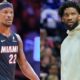 Joel Embiid praised Miami Heat star Jimmy Butler after Butler's impressive performance against the 76ers