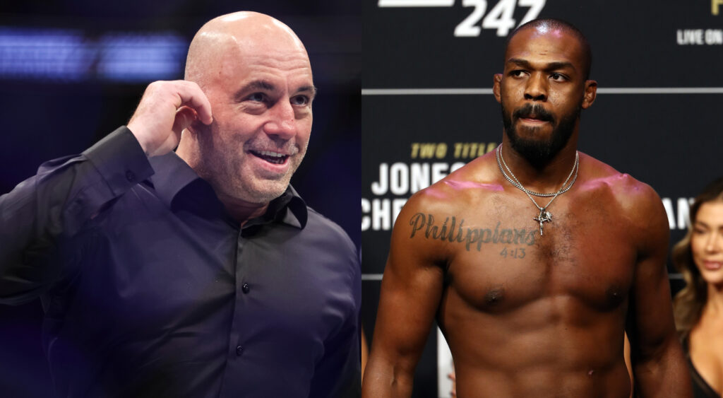 Joe Rogan hails Jon Jones' physique