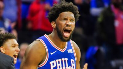 Joel Embiid of the Philadelphia 76ers