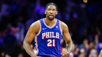 Joel Embiid of the Philadelphia 76ers