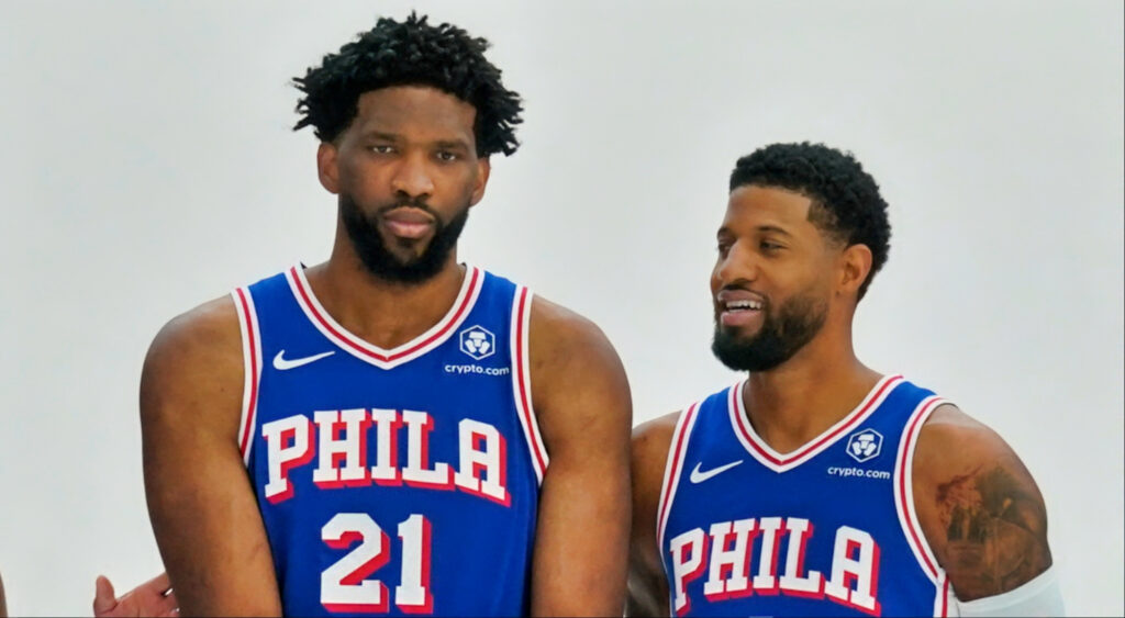 Joel Embiid and Paul George injury updates