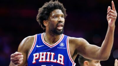 Joel Embiid addresses media about his benching