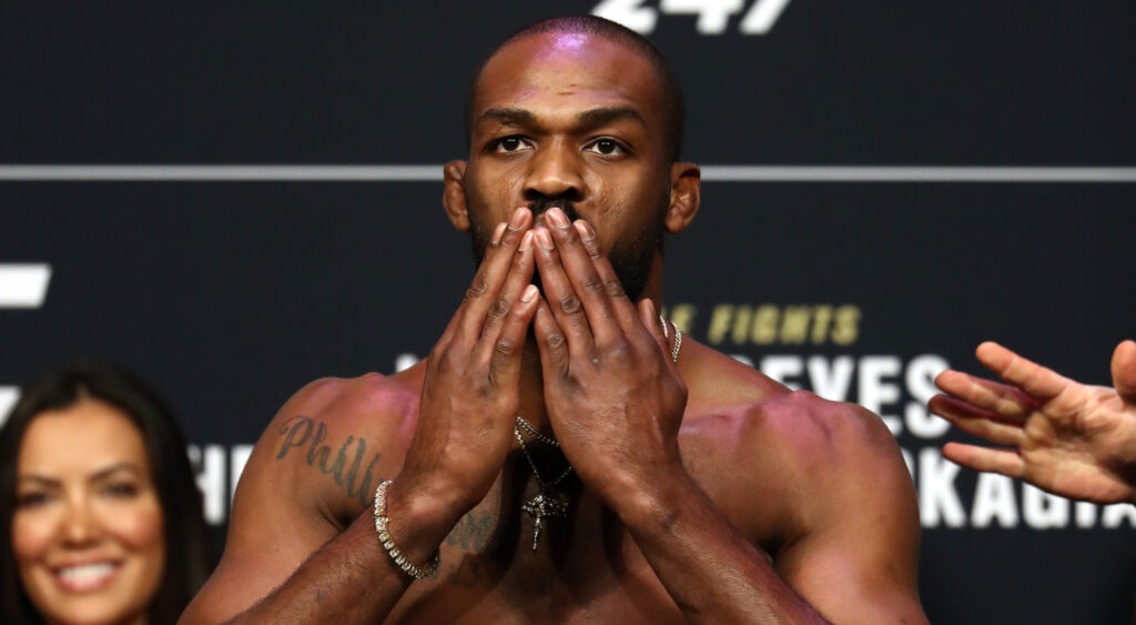 Jon Jones sends heartwarming message ahead of UFC 309