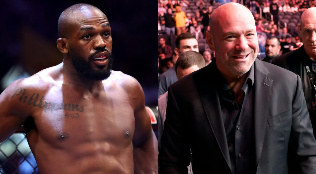 Jon Jones expresses gratitude to Dana White