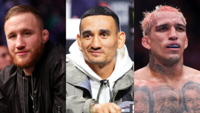 Justin Gaethje eyes Max Holloway, Charles Oliveria, and others