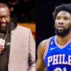 Kendrick Perkins, and Joel Embiid of the Philadelphia 76ers