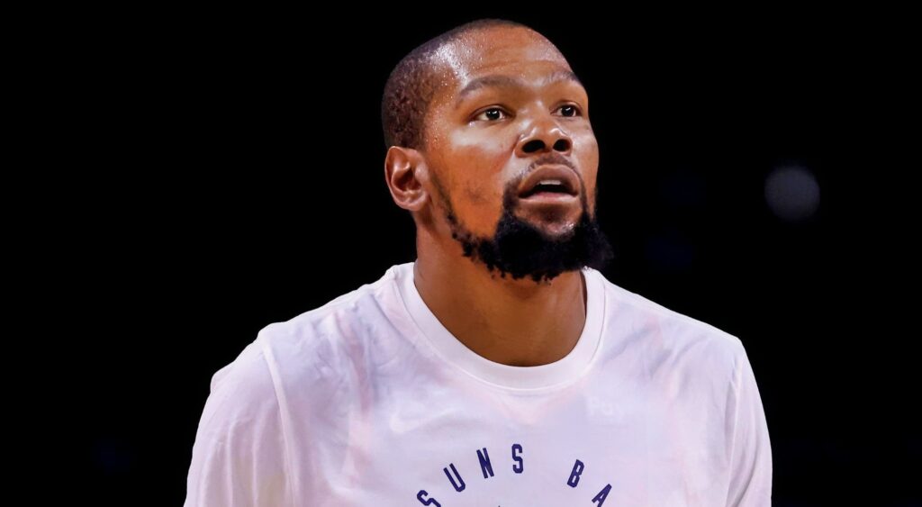 Kevin Durant will be sidelined for two weeks