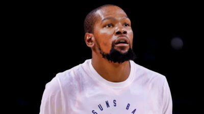 Kevin Durant will be sidelined for two weeks